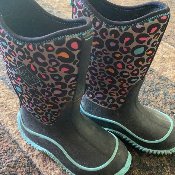 leopard print muck boots
